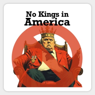 Dump Trump: Kings Don’t Rule in America No. 2 Sticker